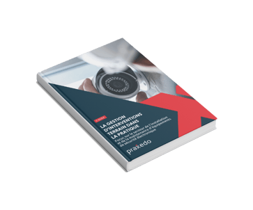 mockup Ebook industrie Sécurité Electronique - Praxedo